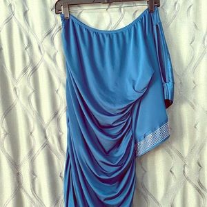 Goddess GDS One shoulder Dress